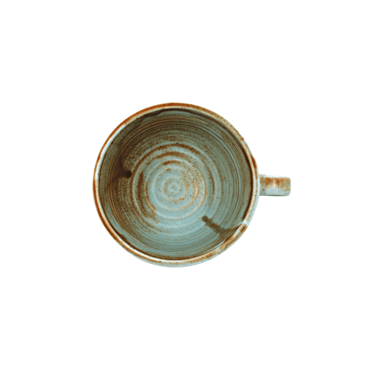 Taza de 250 ml Coral de Porcelana Contiene 6 Piezas